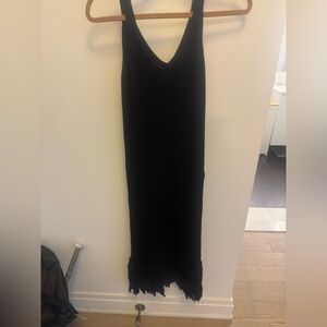 Club Monaco fringe maxi dress